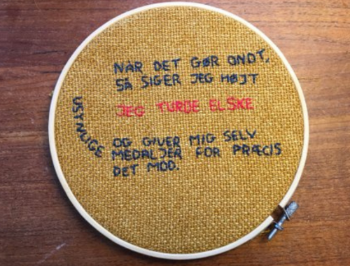 Workshop: Følsomt Broderi  - Them