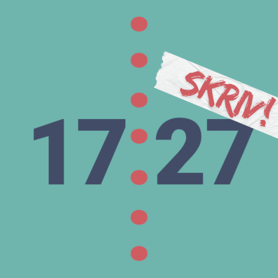 17:27 logo for SKRIV! - en skriveworkshop