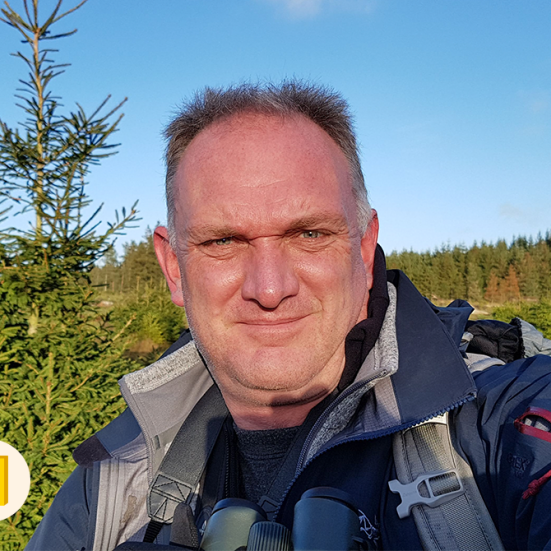 Foto af Morten DD Hansen i naturen