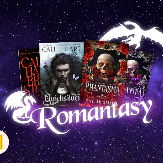 Foto af bogforsider med grafik med drager