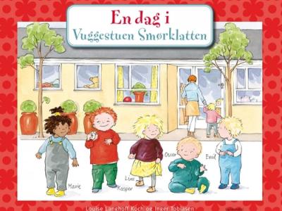 Bogforside med vuggestuebørn.