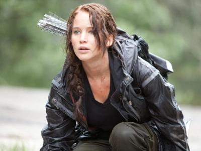 Billede af Katniss fra Hunger Games filmen