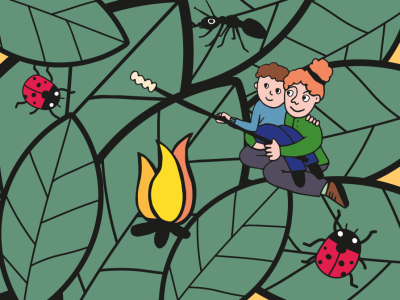 Naturområdet på CampusTorvet
