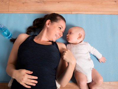 Baby og mor