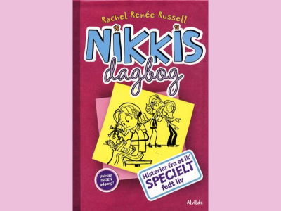 Forside fra børnebogen Nikkis dagbog