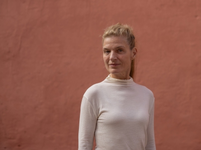 Iben Mondrup. Foto af Ib Helles Olesen, Forfatterweb