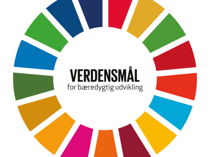 Logo for verdensmål