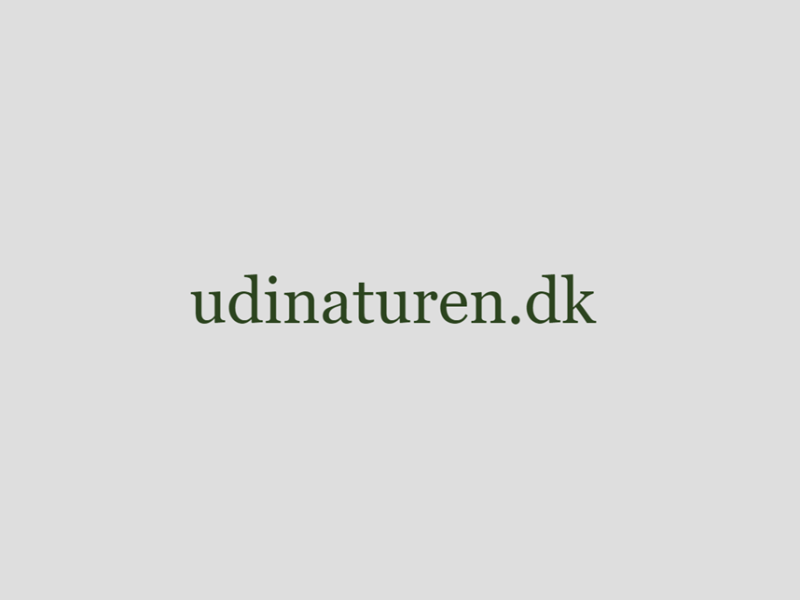 Logo med teksten udinaturen.dk