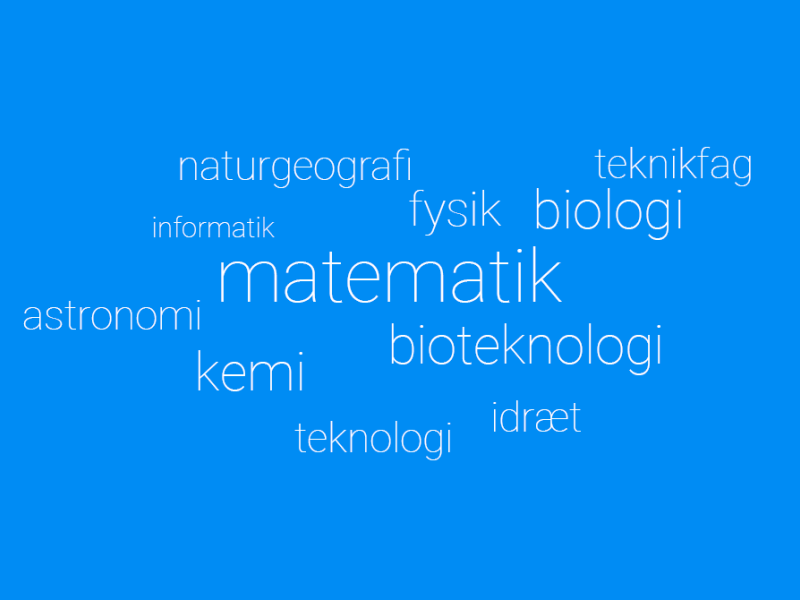 Naturvidenskabelige fag