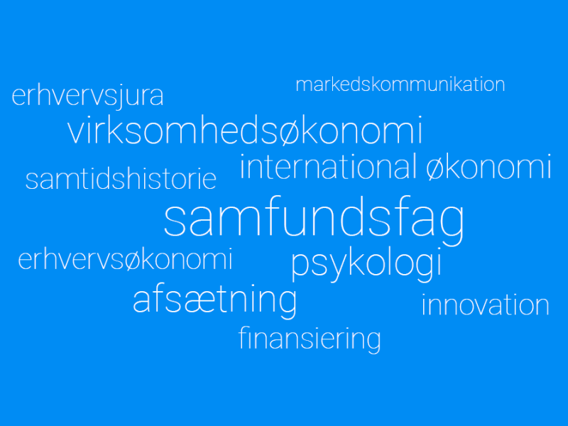 Samfundsvidenskabelige fag