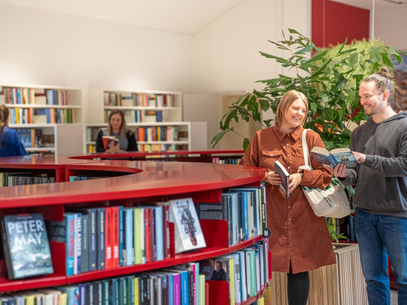 Oplevelsesområdet på Silkeborg Bibliotek
