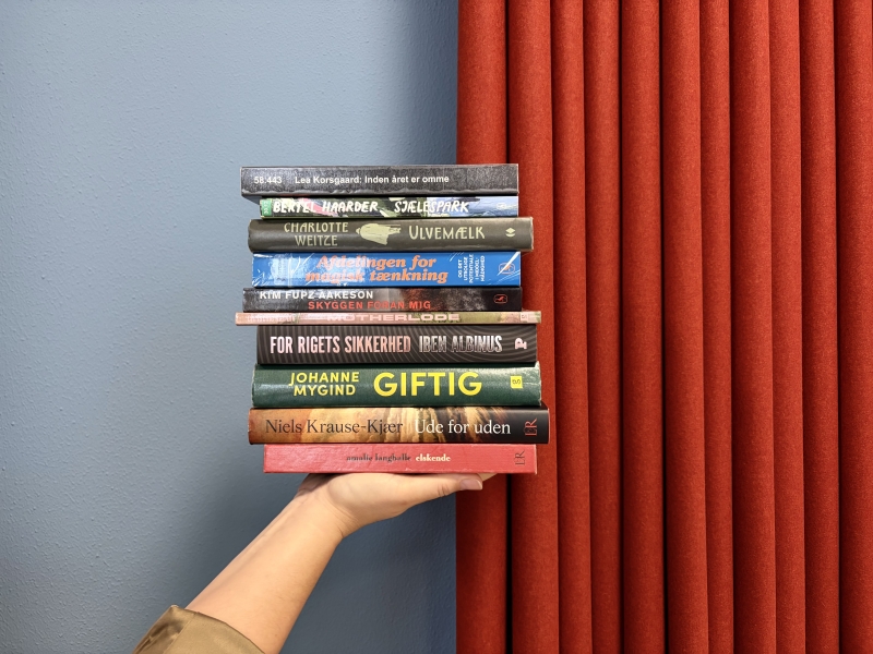 De nominerede bøger til Læsernes bogpris 2026 