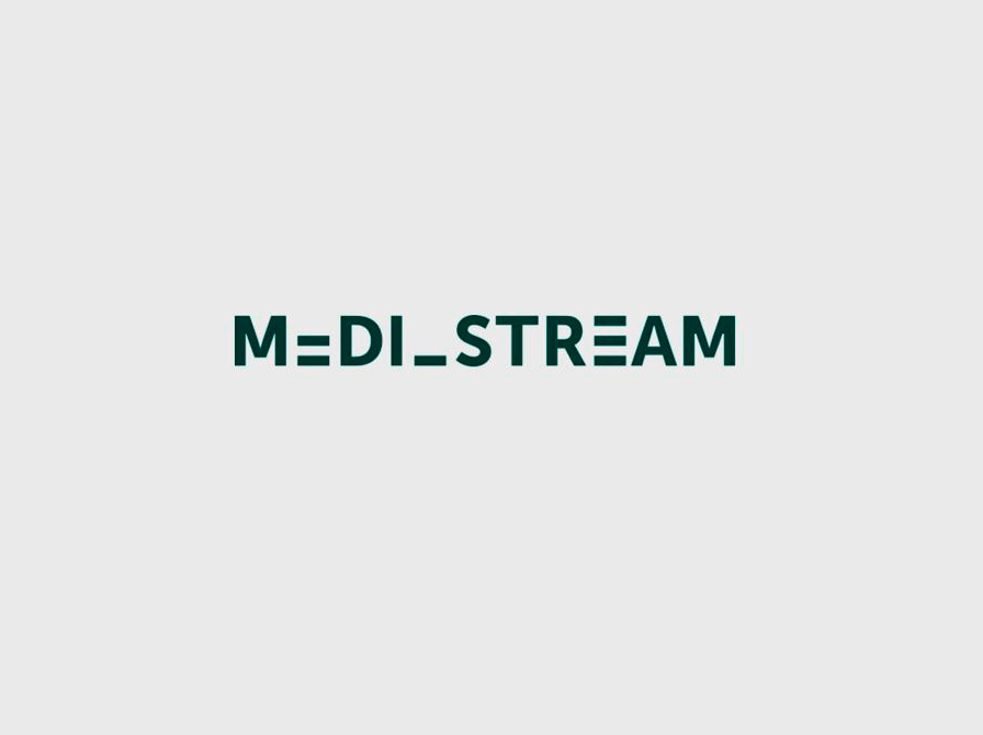 Logo med teksten mediestream