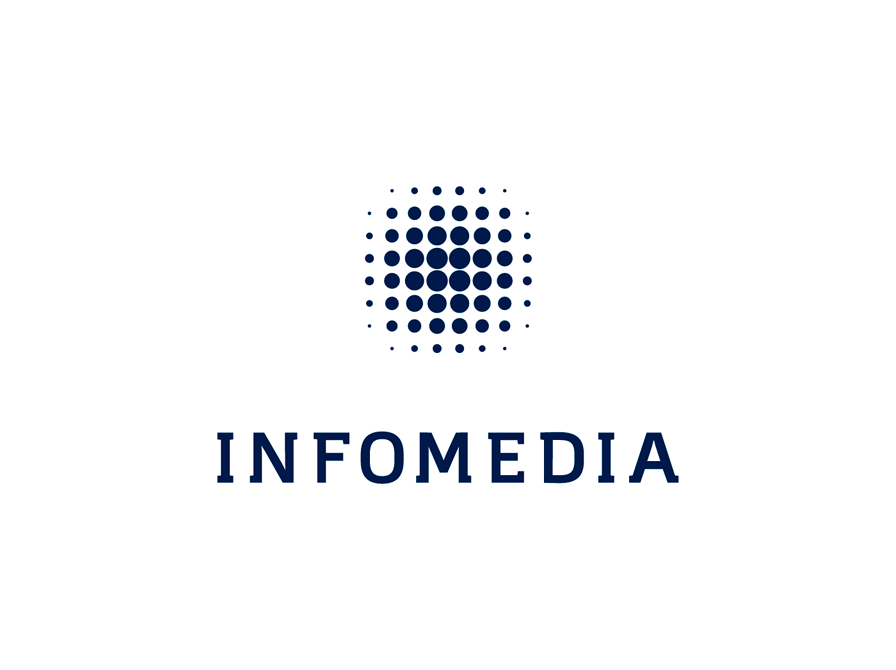 logo med teksten infomedia