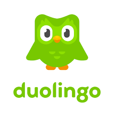 grøn fugl logo for duolingo