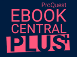 logo med teksten Proquest ebook central plus