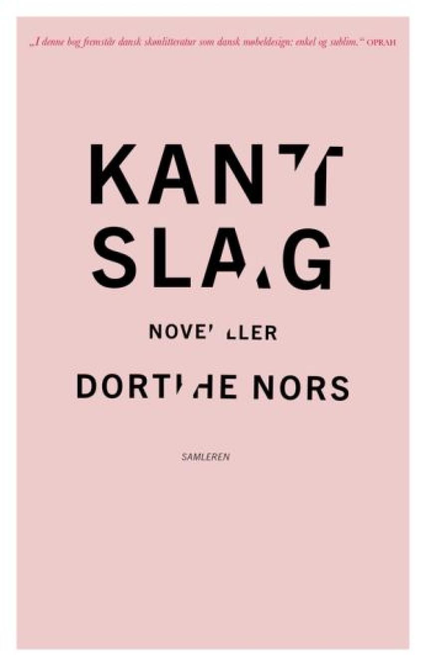 Dorthe Nors: Kantslag : noveller
