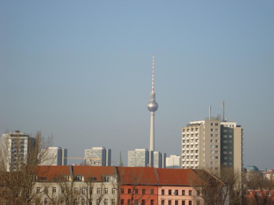 Udsigt mod Fernsehturm, Berlin