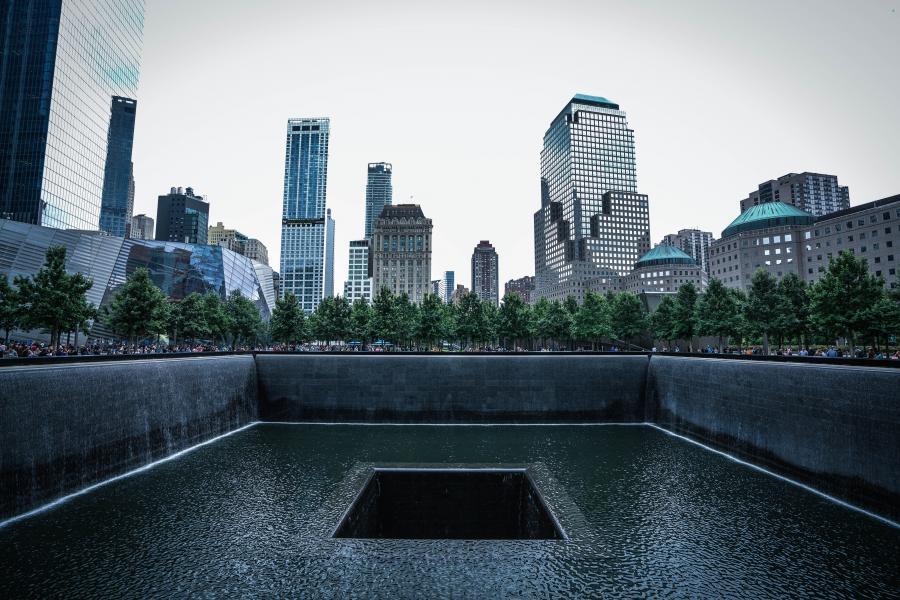 foto af Ground Zero i New York