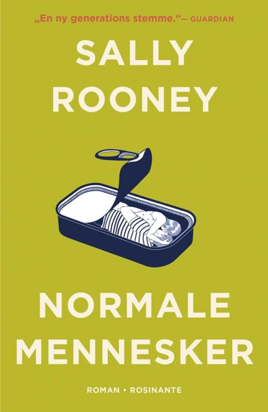 Forsidebillede af bogen Normale mennesker af Sally Rooney