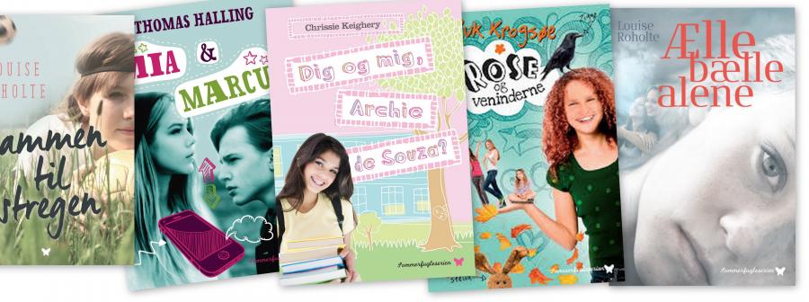 De bedste bøger til piger mellem 9 og11 år fra Sommerfugleserien