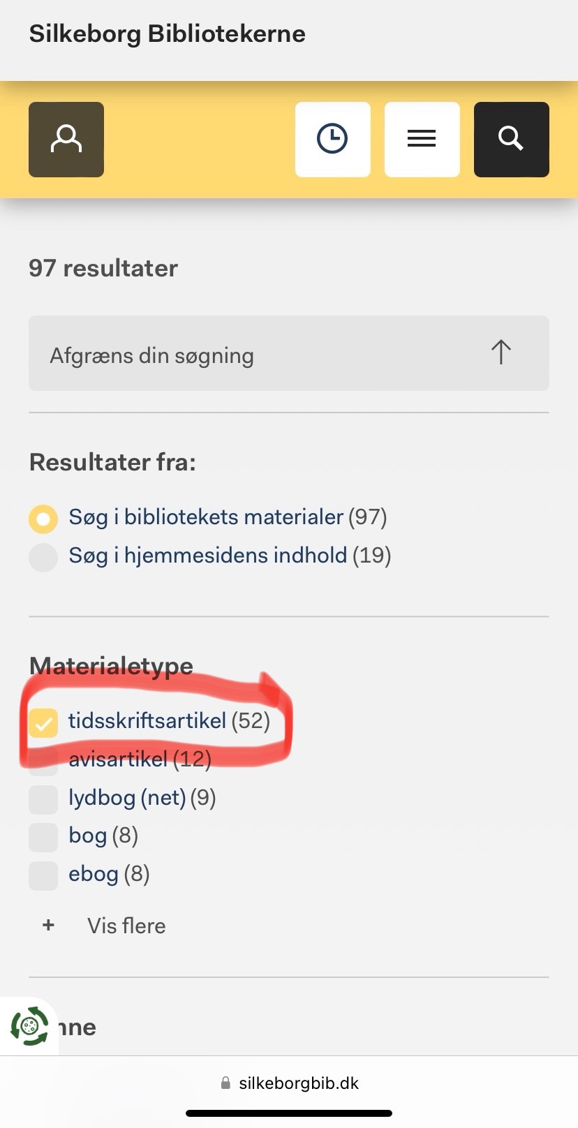 billede fra en søgning på silkeborgbib.dk